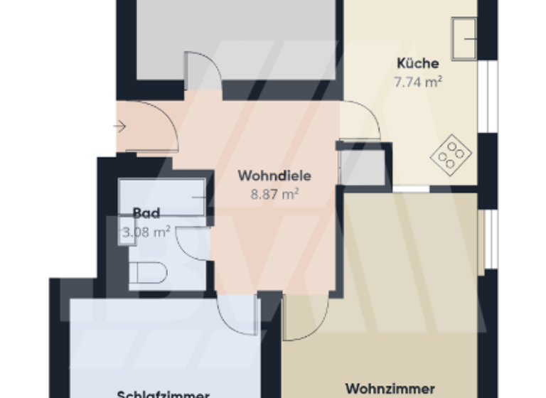 Wohnung zum Kauf 198.000 € 3 Zimmer 77 m² 3. Geschoss Amberg 92224
