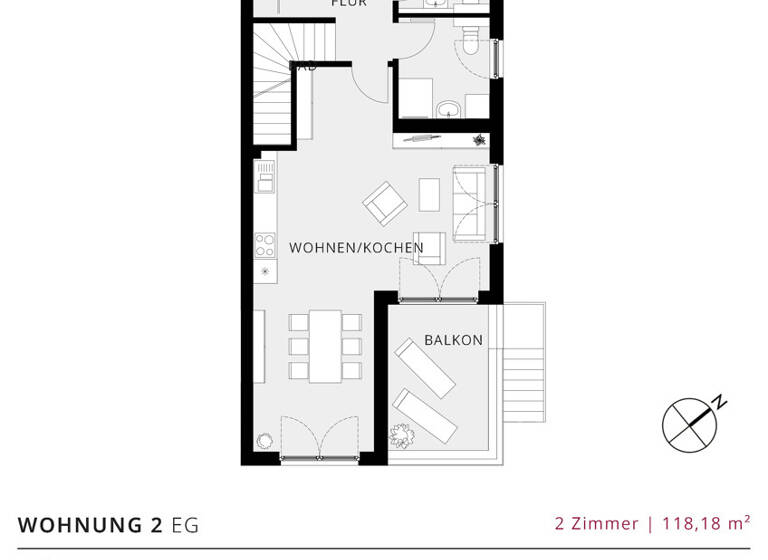 Wohnung zum Kauf - Erstbezug 914.000 € 4 Zimmer 118 m² Timmendorfer Strand 23669