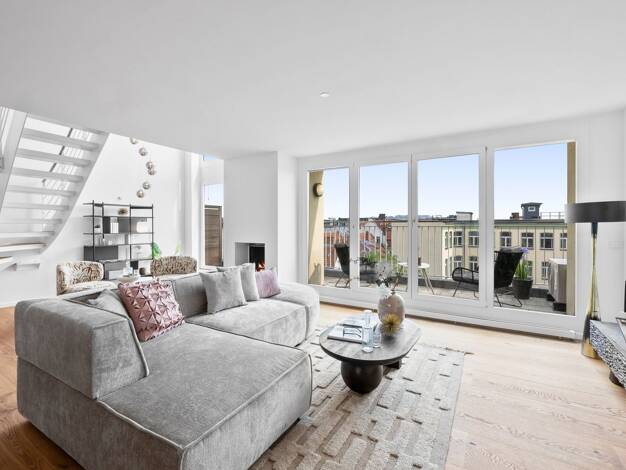 Penthouse zum Kauf 1.595.000 € 4 Zimmer 190 m² 7. Geschoss frei ab sofort Mitte Berlin 10117