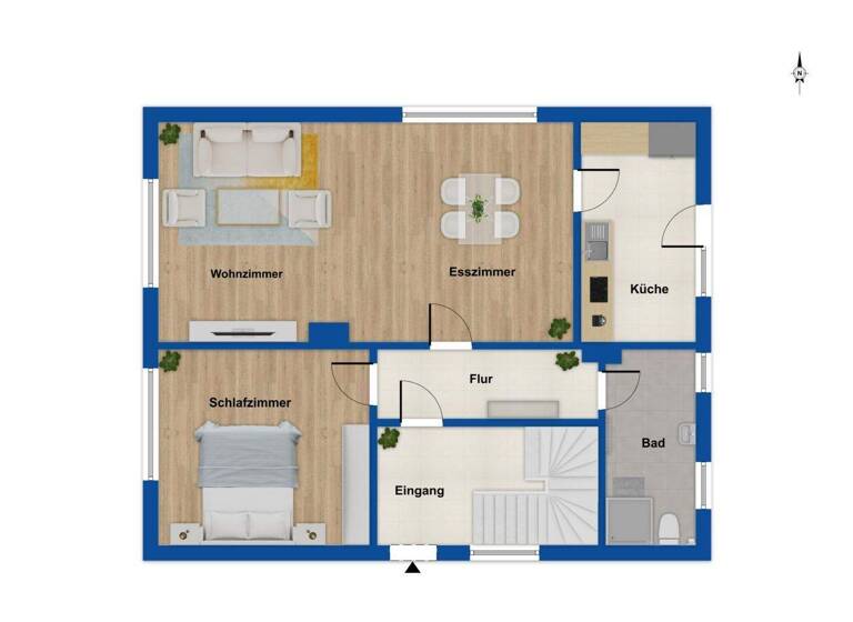 Mehrfamilienhaus zum Kauf 329.000 € 5 Zimmer 125 m² 535 m² Grundstück Isselburg 46419