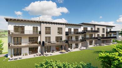 Wohnung zum Kauf - Neubau provisionsfrei 314.900 € 3 Zimmer 83,7 m² 2. Geschoss Viechtach Viechtach 94234