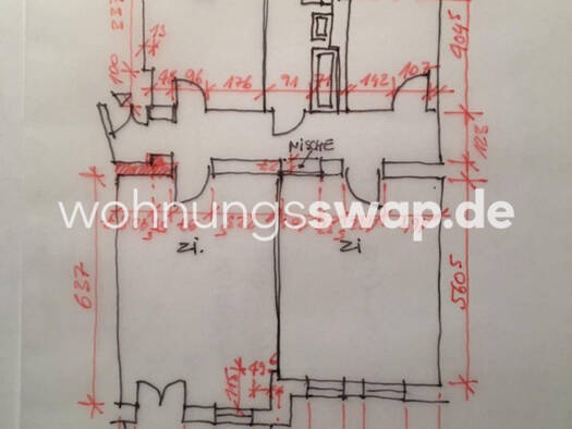 Studio zur Miete Tauschwohnung 735 € 3 Zimmer 96 m² 1. Geschoss Weißensee Berlin 13088