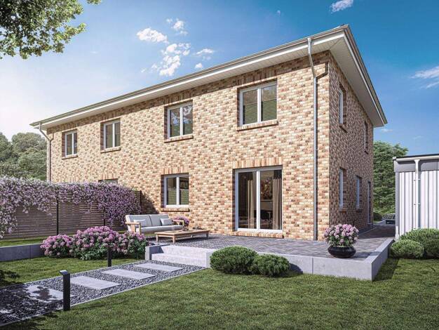 Doppelhaushälfte zum Kauf 569.400 € 5 Zimmer 135 m² 418 m² Grundstück Rahlstedt Hamburg 22145