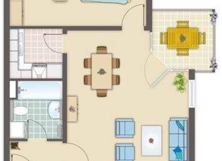 Wohnung zum Kauf 122.999 € 2 Zimmer 58 m² EG Robinienweg 2 Wiederitzsch Leipzig-Wiederitzsch 04158