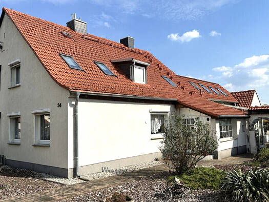 Doppelhaushälfte zum Kauf 209.000 € 5 Zimmer 129 m² 802 m² Grundstück Muldenstein Muldestausee 06774