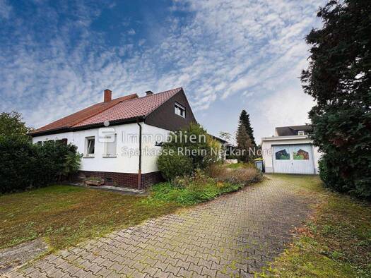 Doppelhaushälfte zum Kauf 559.000 € 5 Zimmer 110 m² 769 m² Grundstück frei ab sofort Gartenstadt Mannheim 68305