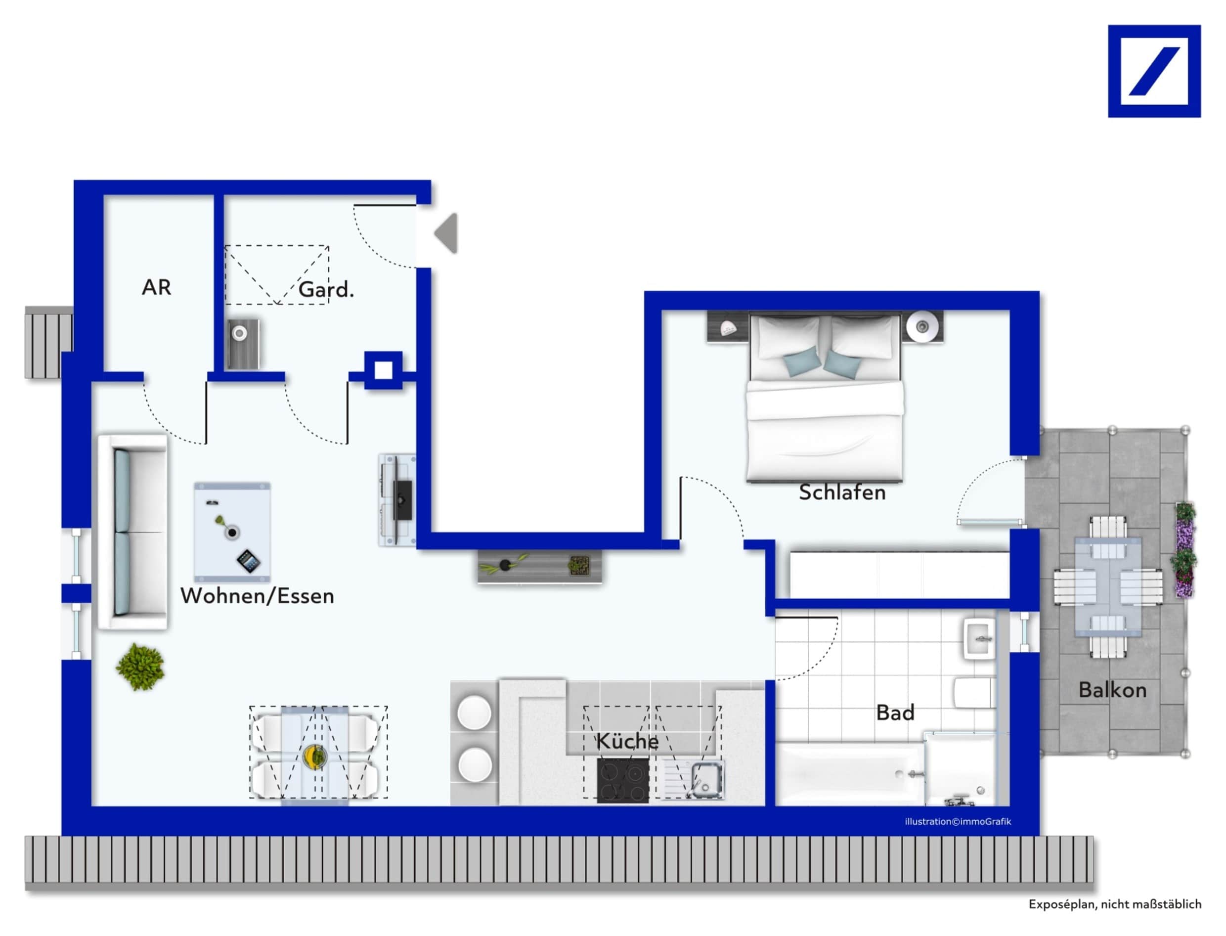 Wohnung zum Kauf 234.700 € 2 Zimmer 63,5 m²<br/>Wohnfläche Innenstadt Schwäbisch Gmünd 73525