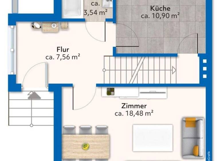 Doppelhaushälfte zum Kauf 259.000 € 4 Zimmer 72 m² 719 m² Grundstück Kreideberg Lüneburg 21339