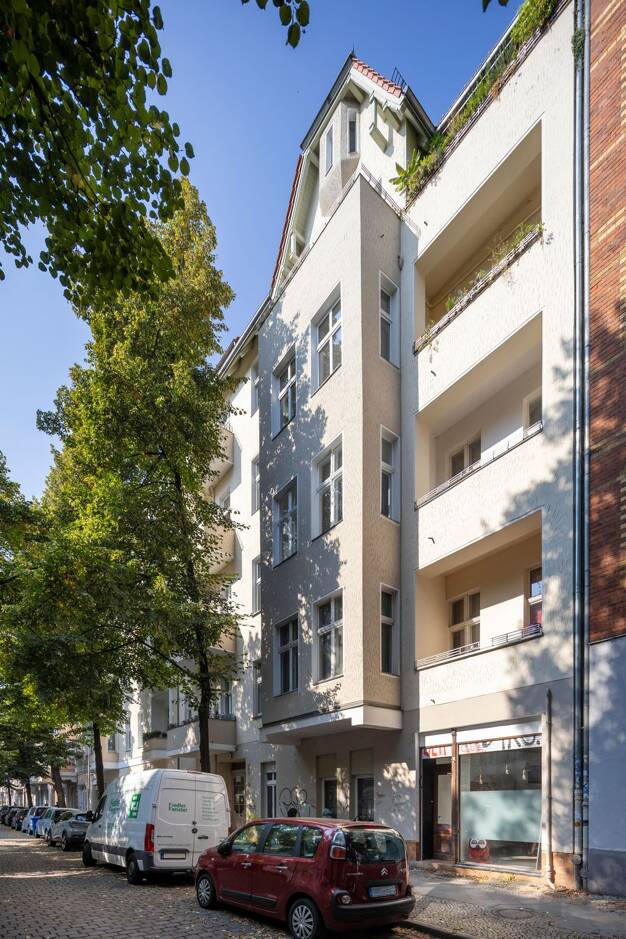 Wohnung zum Kauf 334.000 € 3 Zimmer 76,8 m² EG Elbestraße 35 Neukölln Berlin 12045