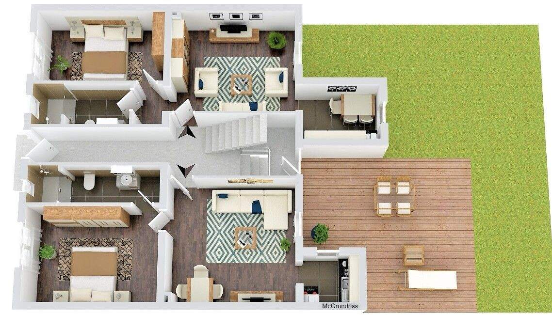 Immobilie in Sulzbach/Saar - Gepflegtes 4-Familienhaus in Sulzbach mit Potenzial für Kapitalanleger - Bild 1