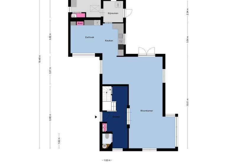 Haus zum Kauf 1.350.000 € 5 Zimmer 217 m² 1.132 m² Grundstück van brederodelaan 5 waalwijk 5141 EL