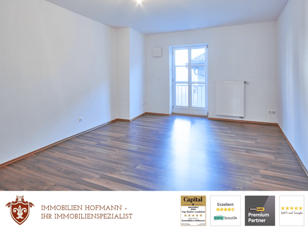 Wohnung zur Miete 950 € 2 Zimmer 75,4 m² 1. Geschoss frei ab 01.09.2026 Nikola Landshut 84034