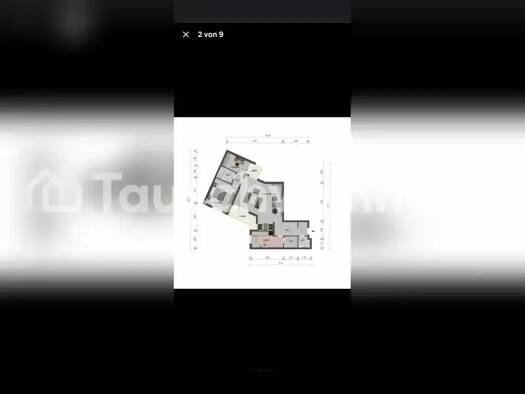 Wohnung zur Miete Tauschwohnung 970 € 3 Zimmer 93 m² 2. Geschoss Biebrich Wiesbaden 65187