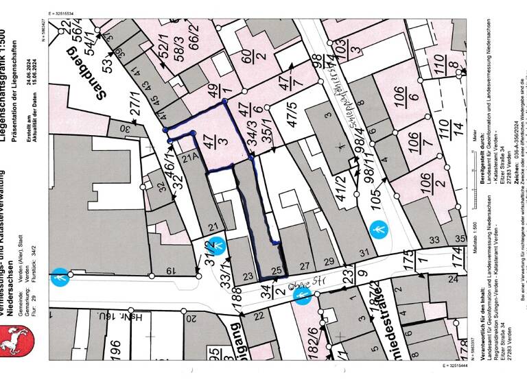 Mehrfamilienhaus zum Kauf 525.000 € 325 m² Verden Verden (Aller) 27283