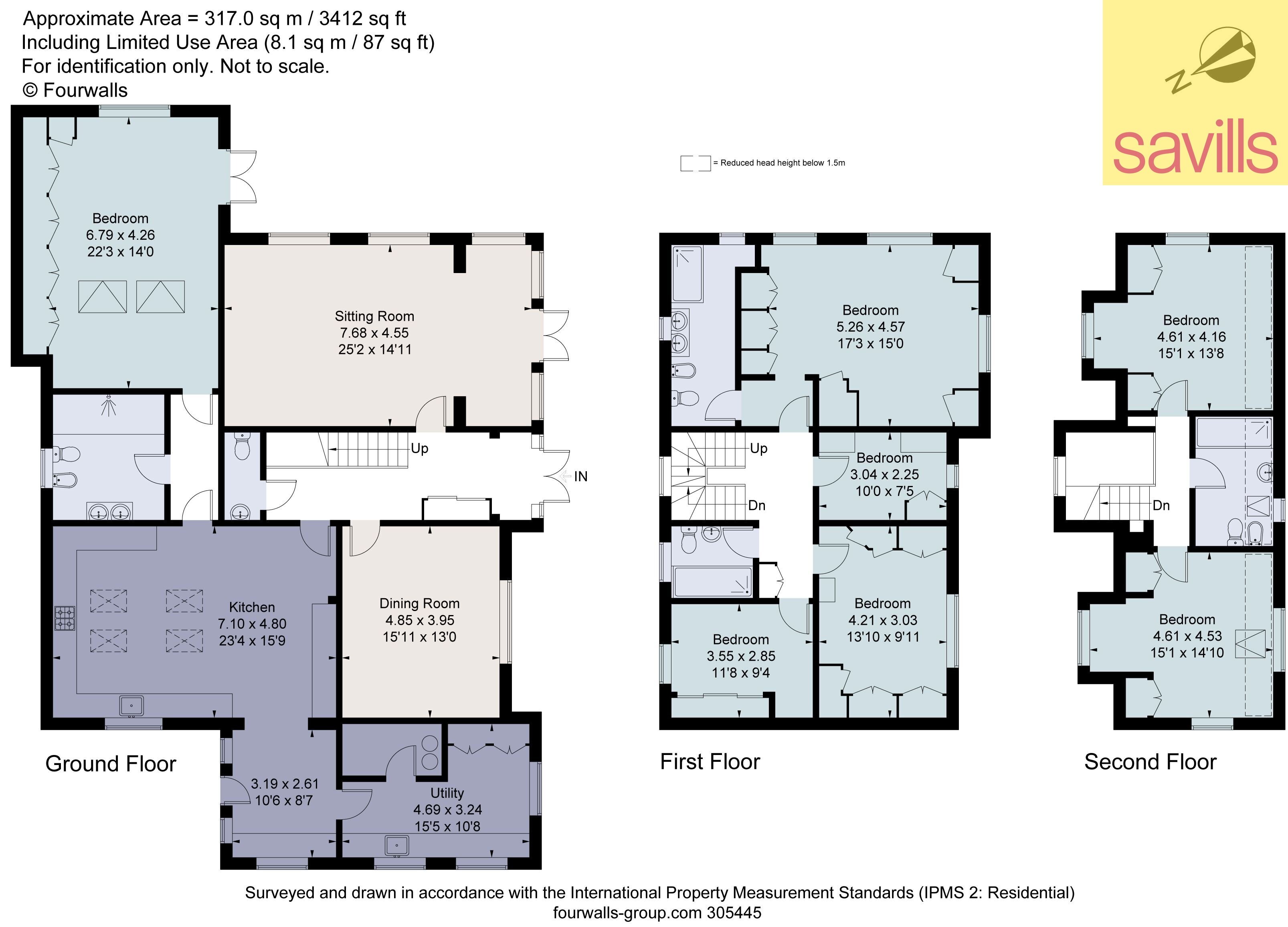 Haus zum Kauf provisionsfrei 2.344.095 € 8 Zimmer 317 m²<br/>Wohnfläche Three Rivers HA6 3HY