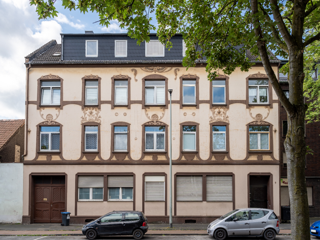 Wohnung zur Miete 350 € 2 Zimmer 46 m² Horststraße 79 Untermeiderich Duisburg 47137