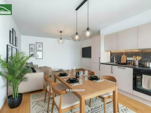 Wohnung zur Miete - Erstbezug 1.090 € 4 Zimmer 87,3 m² 8. Geschoss Kärntner Straße 1 Gries Graz 8020