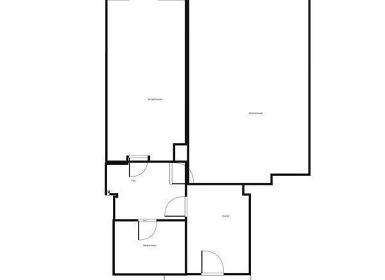 Wohnung zur Miete 752 € 2 Zimmer 55,7 m² 1. Geschoss frei ab 08.03.2026 Zollnerstr. 55 Bamberg 96052