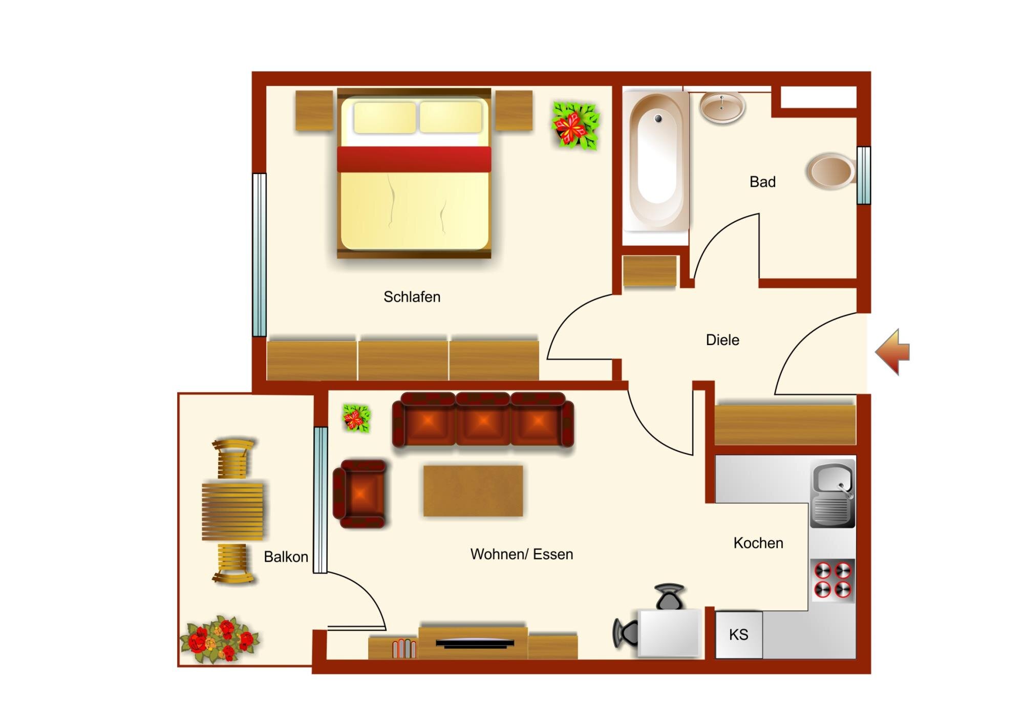 Wohnung zur Miete 329 € 2 Zimmer 47,4 m²<br/>Wohnfläche 01.12.2024<br/>Verfügbarkeit Bermsgrün Schwarzenberg/Erzgeb. 08340