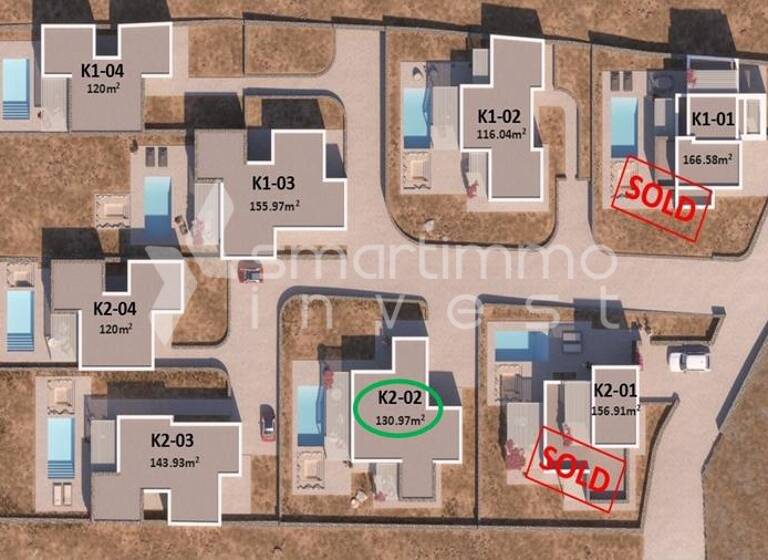 Einfamilienhaus zum Kauf 740.000 € 4 Zimmer 131 m² 493 m² Grundstück Glysidia, Paros 844 00