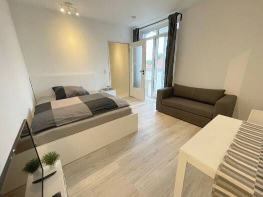 Wohnung zur Miete 999 € 1 Zimmer 25 m² 3. Geschoss Leipziger Str. Magdeburg