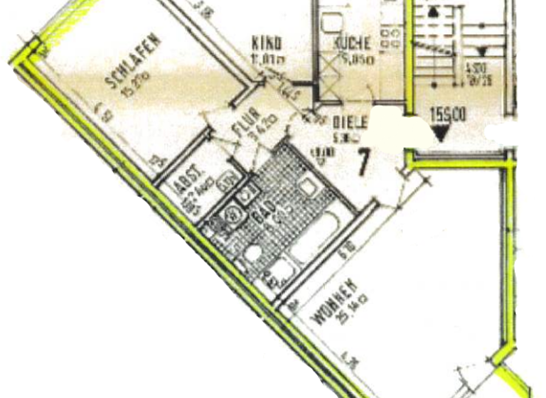 Wohnung zum Kauf 220.000 € 3 Zimmer 80 m² EG Wolfsanger/Hasenhecke Kassel 34125