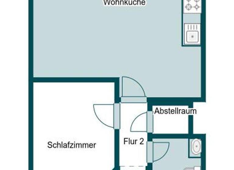 Wohnung zum Kauf 389.000 € 2 Zimmer 45 m² EG Norderney 26548
