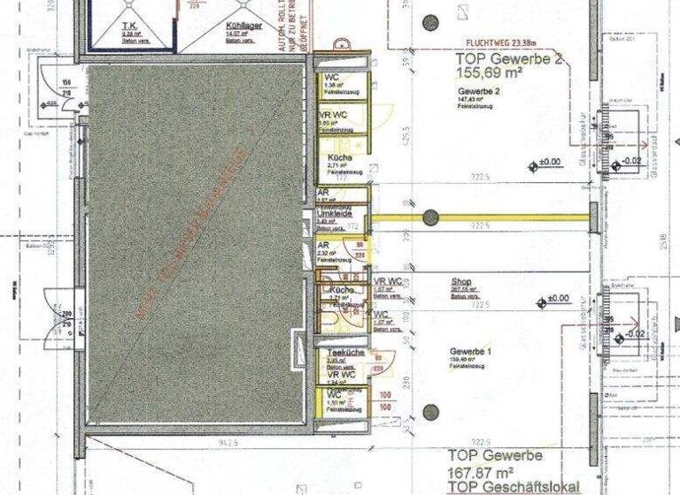 Büro zur Miete 17,51 € Wien 1220