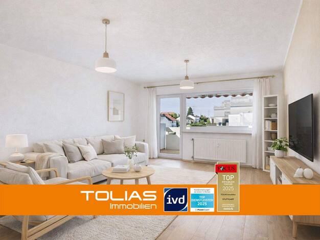 Wohnung zum Kauf 298.000 € 3 Zimmer 78,8 m² 2. Geschoss Heutingsheim Freiberg am Neckar 71691