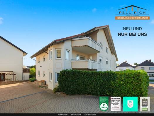 Wohnung zur Miete 690 € 2,5 Zimmer 68,5 m² EG Weiler Keltern 75210