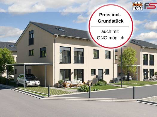 Doppelhaushälfte zum Kauf provisionsfrei 560.000 € 5 Zimmer 134,5 m² 227,5 m² Grundstück Bergham Nittenau 93149