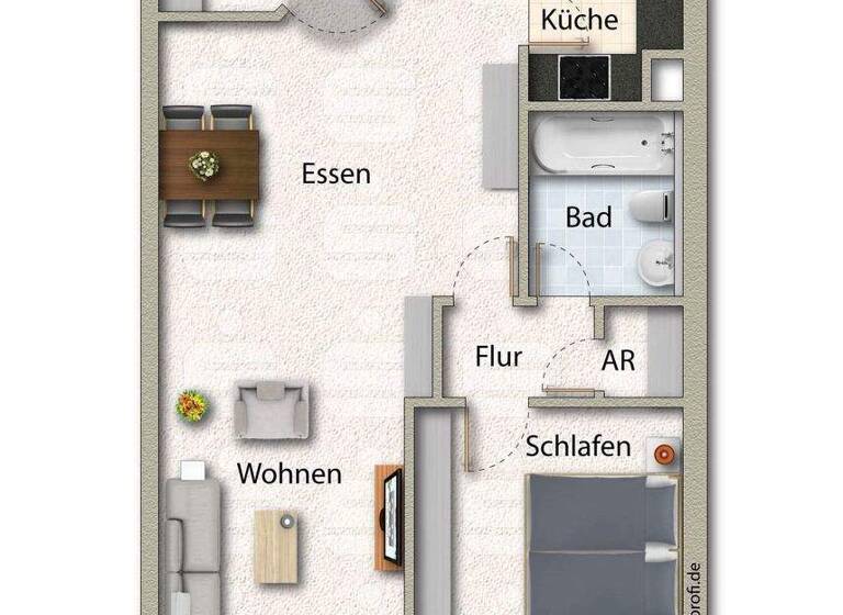 Wohnung zum Kauf 195.000 € 2,5 Zimmer 62 m² Uhingen 73066