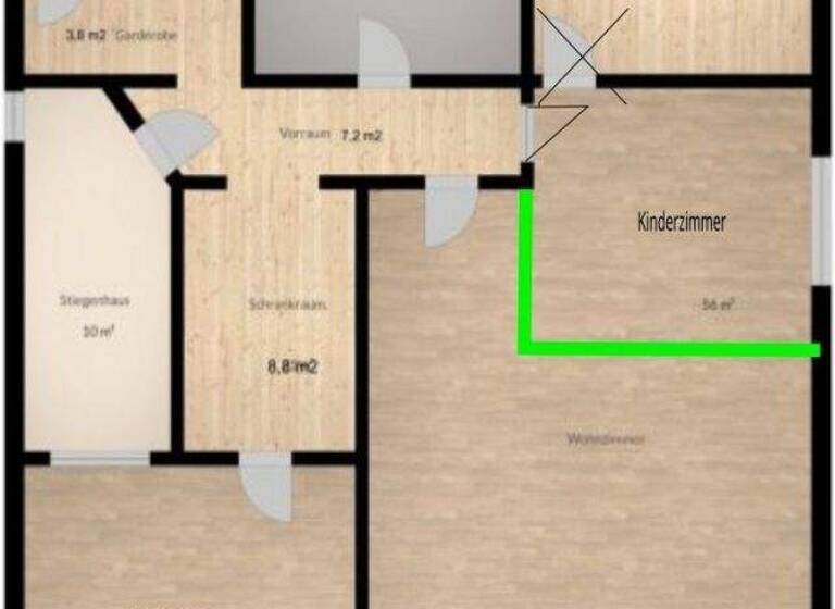 Wohnung zum Kauf 150.000 € 5 Zimmer 140 m² GleinstÃ¤tten 8443