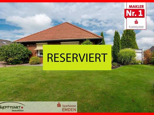 Bungalow zum Kauf 289.000 € 5 Zimmer 135 m² 634 m² Grundstück Hinte 26759
