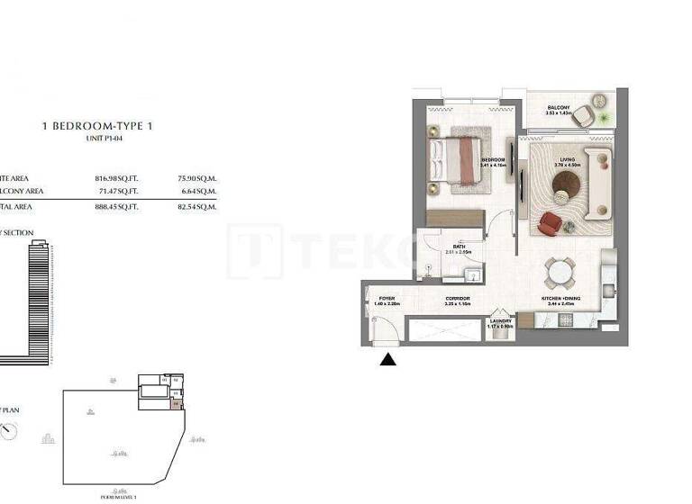 Wohnung zum Kauf 939.000 € 4 Zimmer 183 m² 2. Geschoss Dubai
