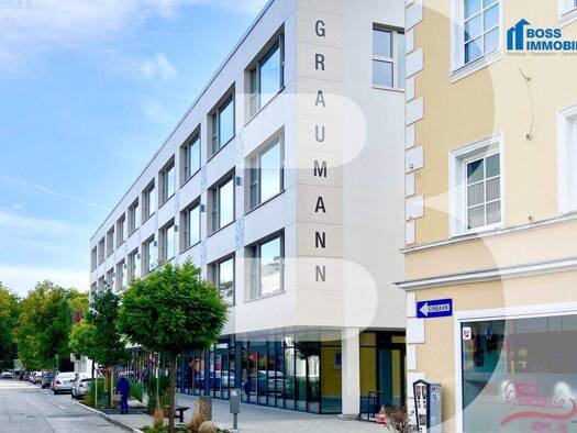 Ladenfläche zur Miete - Erstbezug 647 € 1 Zimmer Bahnhofstraße 10 Traun 4050