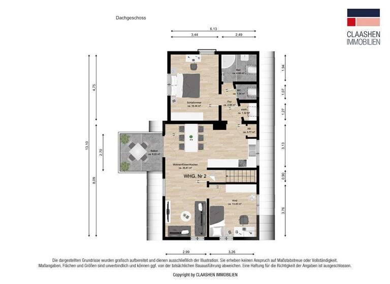 Wohnung zum Kauf 249.000 € 3 Zimmer 92 m² Süderneuland II Norden 26506