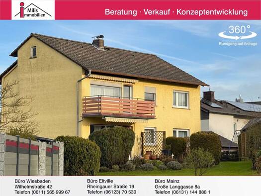 Einfamilienhaus zum Kauf 620.000 € 6 Zimmer 160 m² 726 m² Grundstück Neuhof Taunusstein 65232