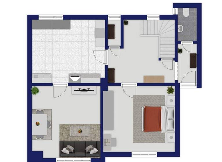 Maisonette zur Miete 1.080 € 3 Zimmer 108 m² 1. Geschoss Uckerath Hennef 53773