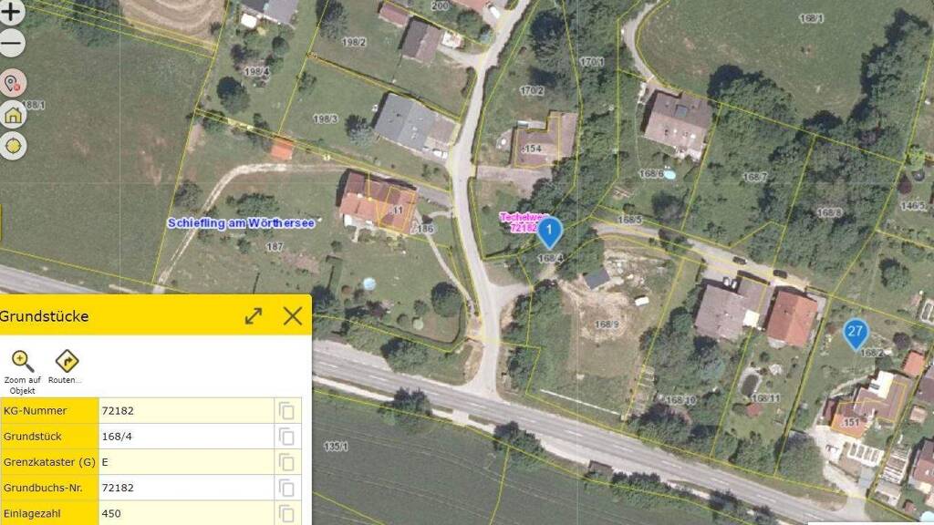 Grundstück zum Kauf 147.600 € 1.230 m² Grundstück frei ab sofort Albersdorferweg Schiefling  9535