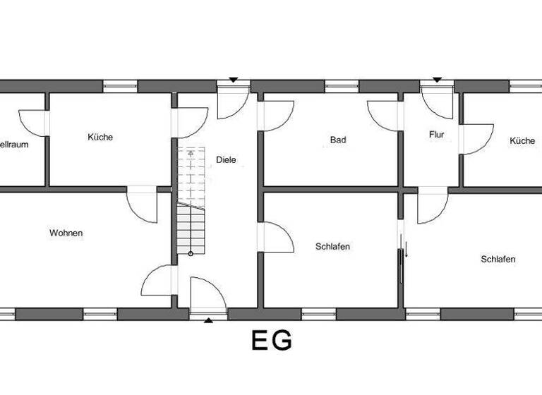 Einfamilienhaus zum Kauf 60.000 € 6 Zimmer 150 m² 218 m² Grundstück Schildau 04889