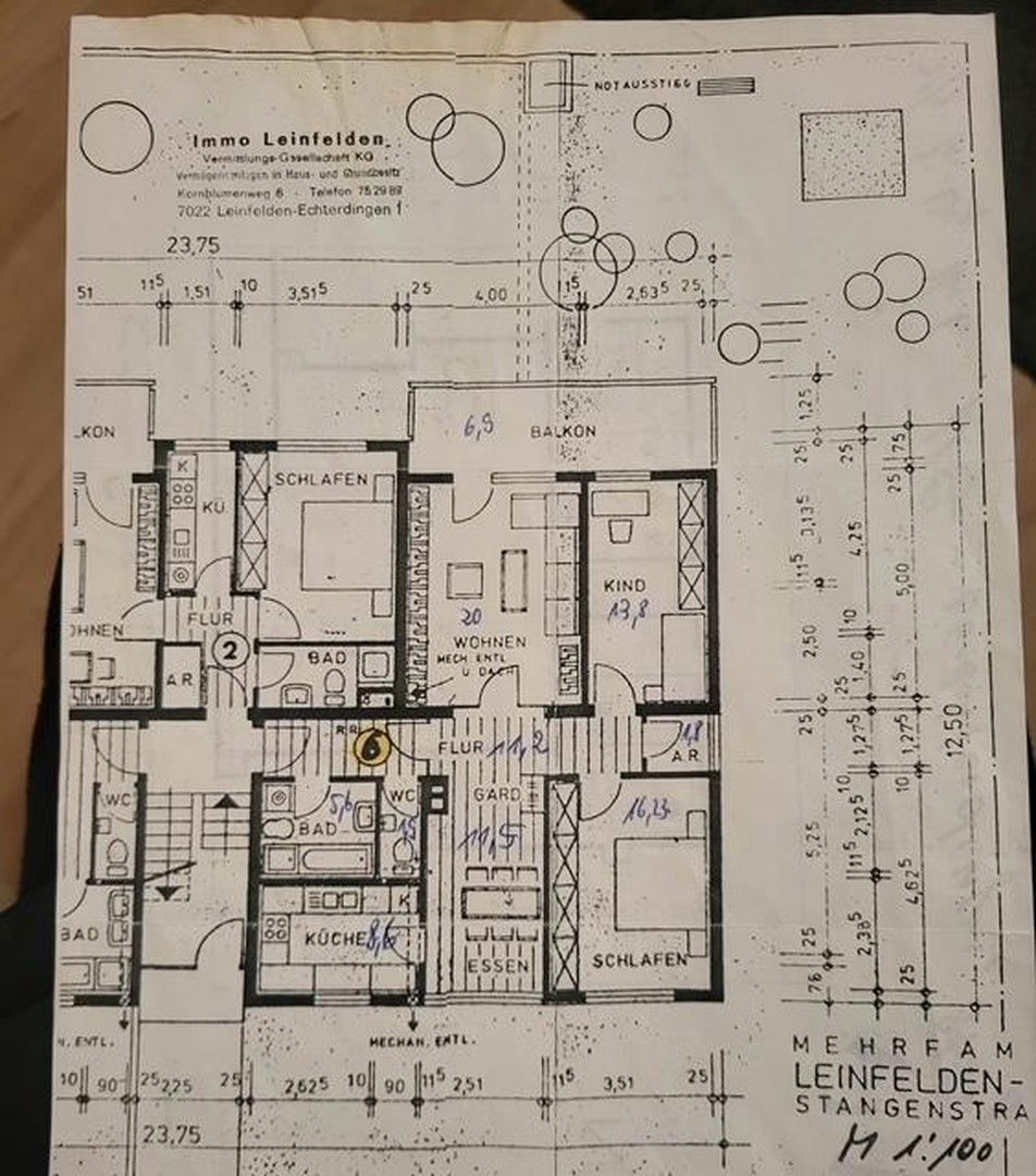 Wohnung zum Kauf provisionsfrei 349.000 € 3,5 Zimmer 94 m²<br/>Wohnfläche 2.<br/>Geschoss Echterdingen Leinfelden-Echterdingen 70771