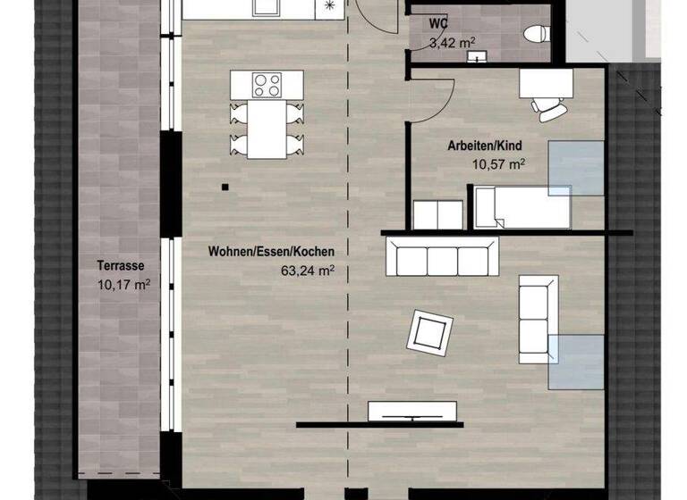 Terrassenwohnung zum Kauf provisionsfrei 569.900 € 4 Zimmer 131 m² 3. Geschoss frei ab sofort Sebastianusstraße 22 Innenstadt Euskirchen 53879