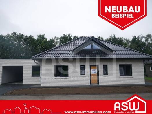 Bungalow zum Kauf - Erstbezug provisionsfrei 485.000 € 3 Zimmer 105 m² 623 m² Grundstück Herzlake Herzlake 49770
