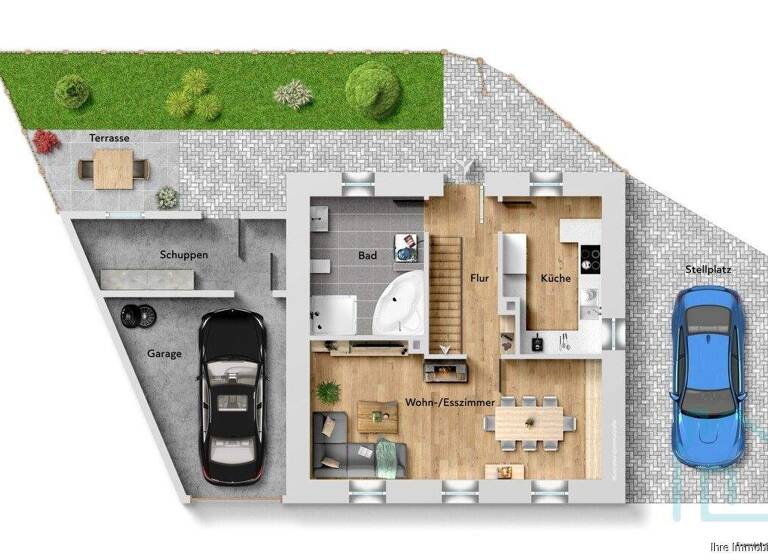 Einfamilienhaus zum Kauf 269.000 € 3 Zimmer 95 m² 247 m² Grundstück Karl-Marx-Straße 1 Eisenberg Eisenberg (Pfalz) 67304