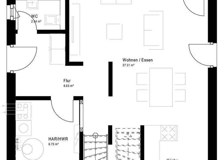 Einfamilienhaus zum Kauf - Erstbezug provisionsfrei 580.500 € 4 Zimmer 111 m² 400 m² Grundstück Blankenburg 13159