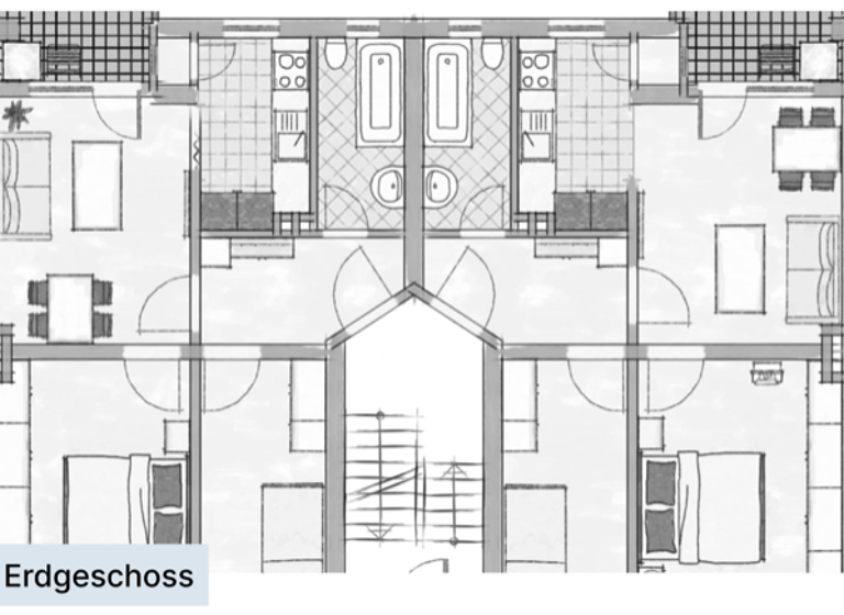 Mehrfamilienhaus zum Kauf 409.000 € 15 Zimmer 300 m² 261 m² Grundstück Gronau 48599