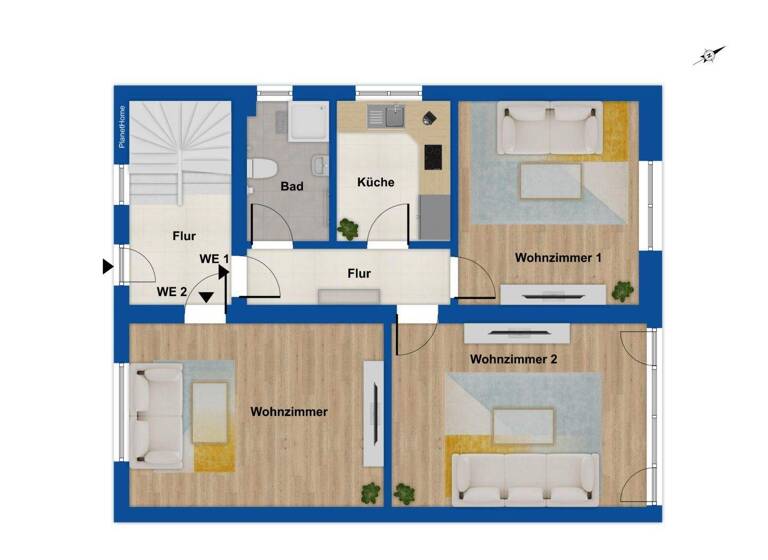 Mehrfamilienhaus zum Kauf 545.000 € 11 Zimmer 204 m² 710 m² Grundstück Dünnwald Köln 51069