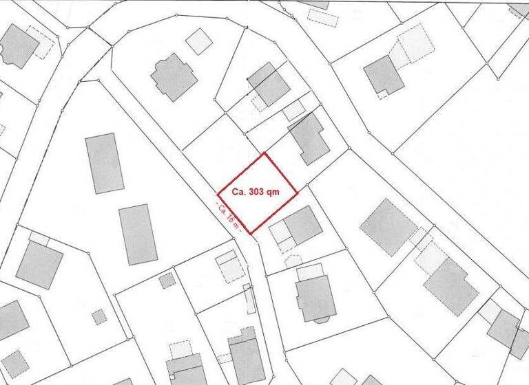 Grundstück zum Kauf provisionsfrei 70.000 € 303 m² Grundstück Ruppichteroth 53809