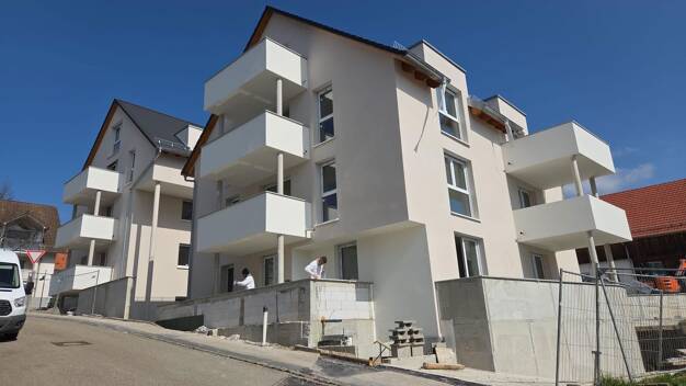 Wohnung zum Kauf - Neubau provisionsfrei 339.500 € 2,5 Zimmer 72,6 m² EG Hauptstraße 92 Wangen Wangen 73117